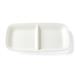 Lenox Profile Divided Platter Porcelain China/All Ceramic in White | 1.25 H x 7.5 W x 13.75 D in | Wayfair 892475