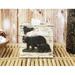 Loon Peak® Audrone Wildlife Bear in Pine Trees Tissue Box Cover Resin, Wood in Black/Brown | 5.75 H x 5.5 W x 5.5 D in | Wayfair