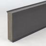Sockelleiste 12 x 60 x 2500 mm Kunststoff Fußleiste Basalt - basalt - Proviston