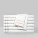 Chic Home Valyn 4 Piece Solid White Cotton Sheet Set