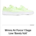 Nike Shoes | Air Force 1 Platform Shoes | Color: Green/Yellow | Size: 7.5