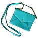 Kate Spade Bags | Kate Spade Saffiano Woc Teal Leather Cross Body Bag | Color: Blue/Green | Size: Os