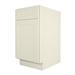 HOMEIBRO Base Cabinet - 15"w X 24"d X 34-34.5"h-1d-1dra-1s in White | 34.5 H x 15 W x 24 D in | Wayfair WF-SA-B15
