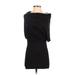 Blaque Label Casual Dress - Mini: Black Solid Dresses - Women's Size Small