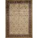 Black 84 x 60 x 0.5 in Area Rug - Samad Rugs Golden Age Hand-Knotted Wool Oriental Area Rug in Ivory/Wool | 84 H x 60 W x 0.5 D in | Wayfair