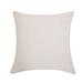 Everly Quinn Renelde Velvet Throw Cushion Polyester/Polyfill/Velvet in White | 18 H x 18 W x 1 D in | Wayfair 39FDDAB1A2C04EDB83794C02F53BF72F