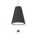 Accord Lighting Accord Studio Conical Crystal 7 Inch LED Large Pendant - 1130CLED.39