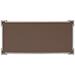 Montague Metal Products Inc. New Yorker 1 Line Address Plaque Metal | 9.25 H x 17 W x 0.25 D in | Wayfair PCS-0027S1-W-SS