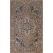 Geometric Traditional Bakhtiari Persian Area Rug Handmade Wool Carpet - 6'9" x 9'9"