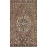 Vintage Traditional Bakhtiari Persian Area Rug Handmade Wool Carpet - 6'10" x 10'7"