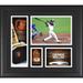 Cedric Mullins Baltimore Orioles Framed 15" x 17" Player Collage with a Piece of Game-Used Ball