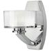 Meridian 8" High Chrome Wall Sconce by Hinkley Lighting