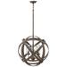 Carson 18 3/4" High Vintage Iron 3W Outdoor Hanging Light