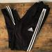 Adidas Pants & Jumpsuits | Adidas Black Pants With Zip Pockets Xs | Color: Black/White | Size: Xs