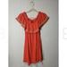 Anthropologie Dresses | Anthropologie Thml Off The Shoulder Embroidered Dress | Color: Orange | Size: S