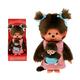 Peluche Monchhichi Maman & Bébé - 20 cm - BANDAI