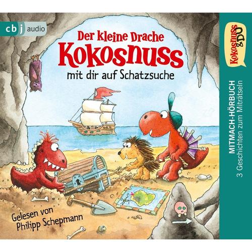 Kokosnuss & Du: Der Kleine Drache Kokosnuss Mit Dir Auf Schatzsuche, 3 Audio-Cd - Ingo Siegner (Hörbuch)