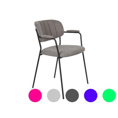 designline »Jolien« Armlehnstuhl schwarz/dunkelgrau Image