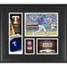 Adolis Garcia Texas Rangers Framed 15" x 17" Player Collage with a Piece of Game-Used Ball