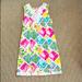 Lilly Pulitzer Dresses | Lilly Pulitzer Patchwork Shift Dtess | Color: Pink/Yellow | Size: 6