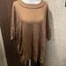Free People Tops | Free People Over Sized Top | Color: Brown/Tan | Size: Xs