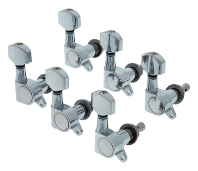 Harley Benton Elec.Guitar Machine Head ST CR