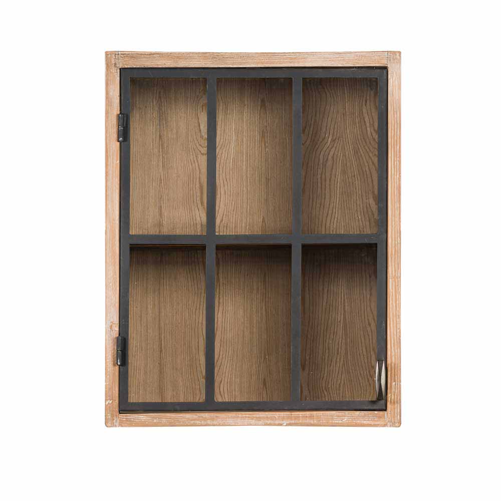 Küchen Hängeschrank aus Pinie und Metall Landhaus 80 cm hoch