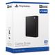 Seagate Game Drive PS4/PS5, 4TB, tragbare externe Festplatte, 2.5 Zoll, USB 3.0, schwarz, Modellnr.: STLL4000200