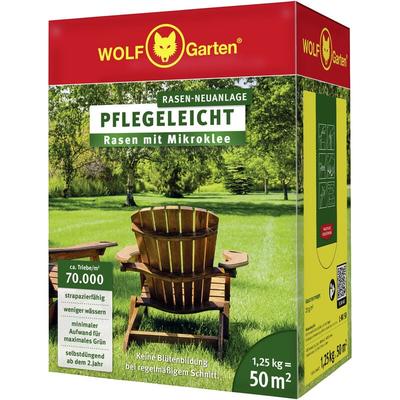 76AH1001650 Rasen mit Mikroklee l-mi 50 1.25 kg - Wolf-garten