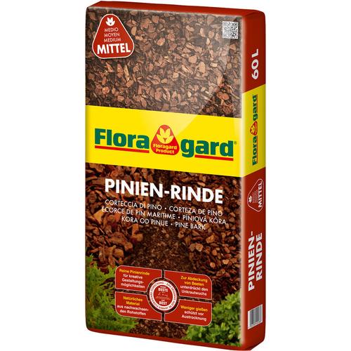 Pinienrinde Pinien Rinde Rindenmulch Rinden Mulch Bodenabdeckung mittel (1 x 60L) - Floragard