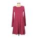 Old Navy Casual Dress - A-Line: Pink Print Dresses - Women's Size X-Small