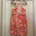 Lilly Pulitzer Dresses | Lilly Pulitzer Isabel Halter Shift Short Casual Dress Size 8 | Color: Pink/Yellow | Size: 8