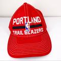 Adidas Accessories | Adidas Portland Trailblazers Hat Adjustable Euc | Color: Red/White | Size: Os