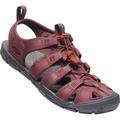 Keen Damen Clearwater CNX Leather Sandale (Größe 39.5, rot)