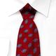 Burberry Accessories | Burberrys Classic Geo Ovals 100% Silk Necktie Tie | Color: Blue/Red | Size: Os