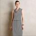 Anthropologie Dresses | Anthropologie Dolan Left Coast Cowl Neck Dress | Color: Black/White | Size: M