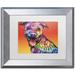 Trademark Fine Art 'All Smiles' by Dean Russo Framed Graphic Art Canvas, Wood | 18.75 H x 22.75 W x 1.25 D in | Wayfair ALI2648-W1114MF