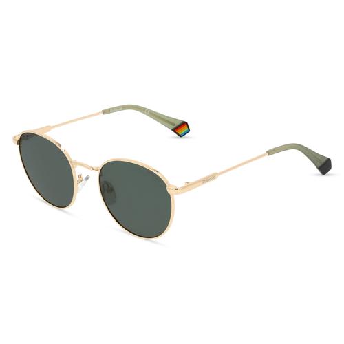 Polaroid PLD 6171/S Unisex-Sonnenbrille Vollrand Oval Metall-Gestell, gold