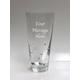 Personalised Engraved Large 25cm Diamante Crystal Vase Wedding Engagement Anniversary Birthday Gift