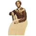 Wet Paint Printing Harriet Tubman Sitting Cardboard Standup | 54 H x 30 W x 1 D in | Wayfair H61467