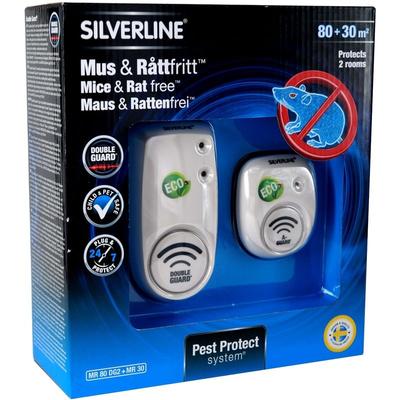 Silverline - Maus- & Rattenfrei 80+30 m² - Abwehrsystem gegen Mäuse und Ratten