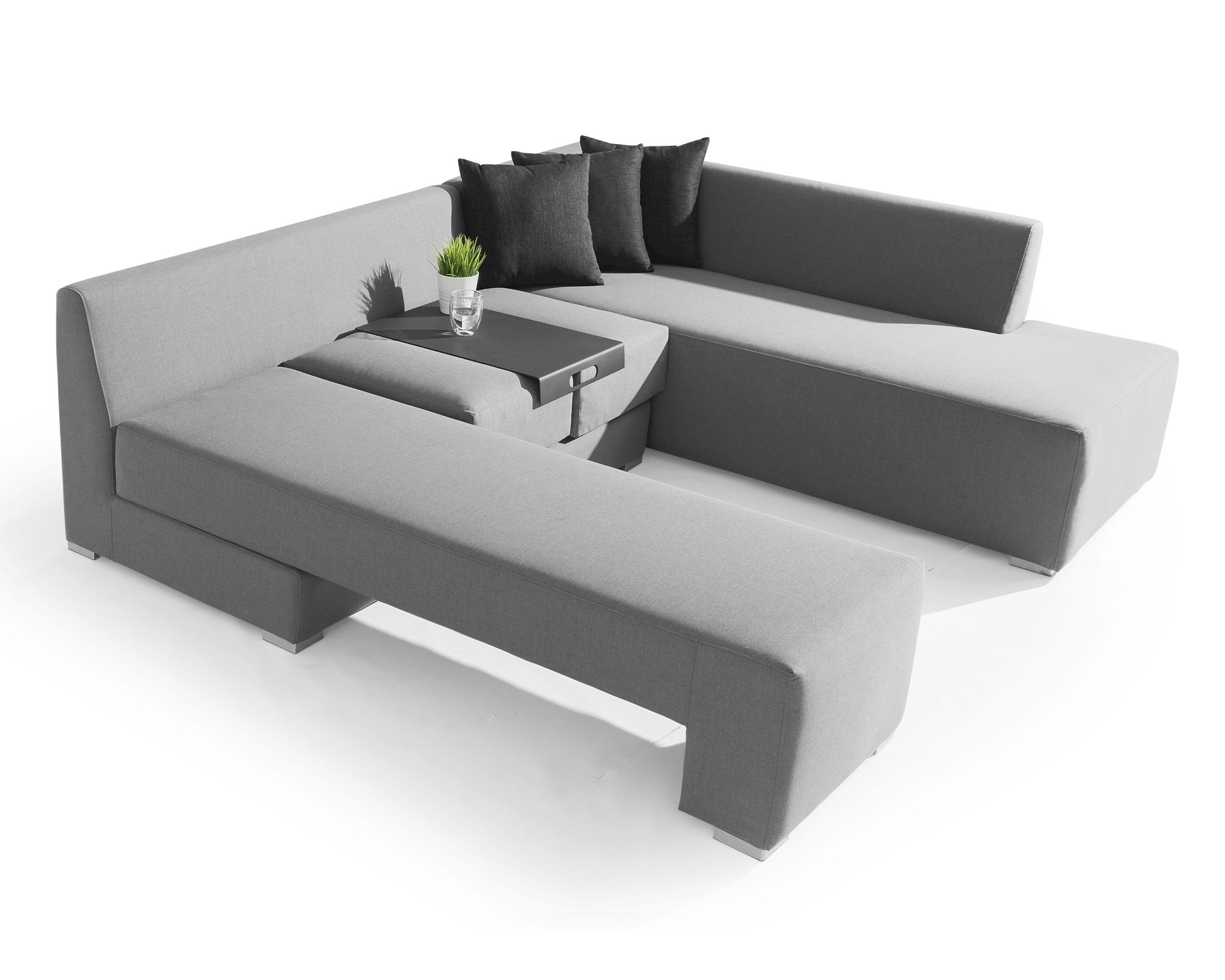 GartenZeit »Wellington« Lounge-Set grau Image