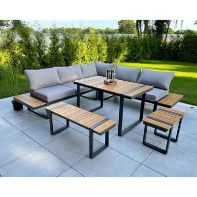 GartenZeit »Belmira« Lounge-Gruppe grau Image