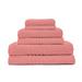 Softee 6-Pc. Towel Set by ESPALMA in Coral