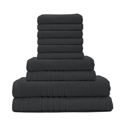 Softee 10-Pc. Towel Set by ESPALMA in Black