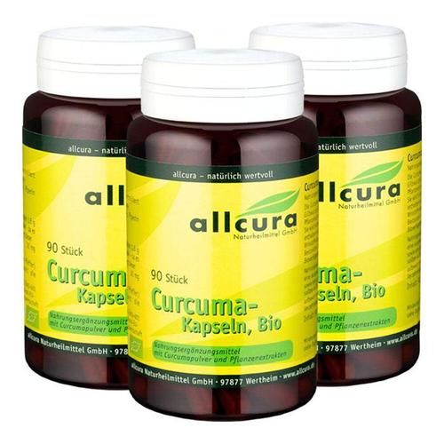 allcura Bio Curcuma 3x90 St Kapseln