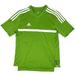 Adidas Shirts & Tops | Adidas Climacool Athletic Shirt Youth L Short-Sleeve V-Neck Green | Color: Green | Size: Large