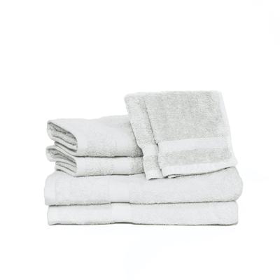 Deluxe 6-Pc. Towel Set by ESPALMA in White