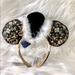 Disney Accessories | Disney 50th Anniversary Mmma Pirates Of The Caribbean Mickey Ears New | Color: Black/Gold | Size: Os