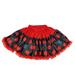 Disney Bottoms | Disney Collection By Tutu Couture Minnie Mouse Print Skirt Size Small 4/5 | Color: Red | Size: Small